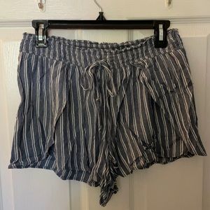 American Eagle Flowy Striped Shorts
